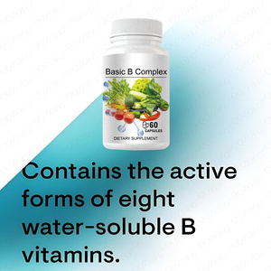 Cápsulas de Complejo B Básico OME Privadas con Vitamina B para Hombres y Mujeres, Proporcionan Energía y Vitalidad, Favorecen la Calma - Product Image 5