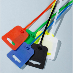 สายรัดเคเบิลสี 1.2 มม. UL94V-2 ทนไฟ จัดการสายไฟ ล็อคตัวเองได้ เขียนได้สองด้าน - Product Image 3