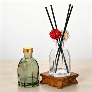 Diffusore di Fragranze per la Casa di Lusso a Forma di Ottagono, Bottiglia in Vetro di Grande Capacità 150ml per Oli Essenziali Fai-da-Te - Product Image 2