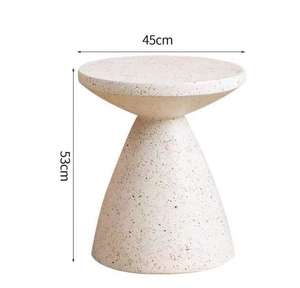 <span class=keywords><strong>Table</strong></span> ronde <span class=keywords><strong>de</strong></span> style moderne et simple, <span class=keywords><strong>table</strong></span> <span class=keywords><strong>de</strong></span> <span class=keywords><strong>chevet</strong></span> et <span class=keywords><strong>table</strong></span> d'appoint créative <span class=keywords><strong>de</strong></span> couleur crème - Product Image 5