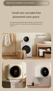 Mini machine à laver murale de <span class=keywords><strong>3kg</strong></span>, peu encombrante, design compact et portable avec faible consommation d'eau pour les dortoirs/appartements, prise US - Product Image 5