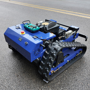 Cortacésped a control remoto de gran venta, aprobado por CE y EPA, con orugas y ancho de corte de 500 mm, diseñado para pendientes agrícolas y huertos, proveedor de China - Product Image 6