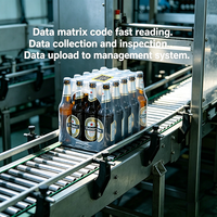 Sistema de Recolección de Datos de Códigos 2D/1D para Botellas, Cajas y Palets, Integración de Codificación de Cajas y Etiquetado con Film Retráctil, Cadena de Suministro Completa, 1 Año