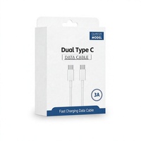 Câble de charge rapide USB-C Type-C 1m 3A en gros de l'usine Cantell, conducteur en cuivre pur, PVC TPE pour appareil photo, ordinateur, Android
