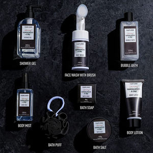 Coffret cadeau <span class=keywords><strong>de</strong></span> spa corporel aromatique en bois <span class=keywords><strong>de</strong></span> santal <span class=keywords><strong>de</strong></span> luxe pour hommes, comprenant un gel douche et une lotion pour le corps dans un panier <span class=keywords><strong>de</strong></span> <span class=keywords><strong>salle</strong></span> <span class=keywords><strong>de</strong></span> <span class=keywords><strong>bain</strong></span> - Product Image 3