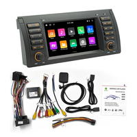 Système MP5 pour voiture, Carplay, Android Auto, WiFi, Bluetooth, Aux, radio FM, lecteur DVD Android pour voiture, unité principale pour BMW E39