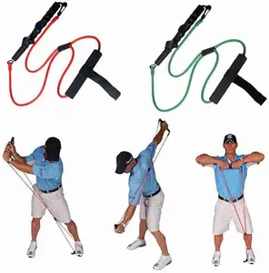 Top Quality100 % Natuurlijke Latex Weerstand Band Golf Swing Aid Trainer Resistance Bands Voor Golf Training