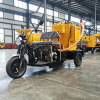 Machine d'injection de béton à haute capacité pour la réparation des fissures des pavés sur de grandes surfaces