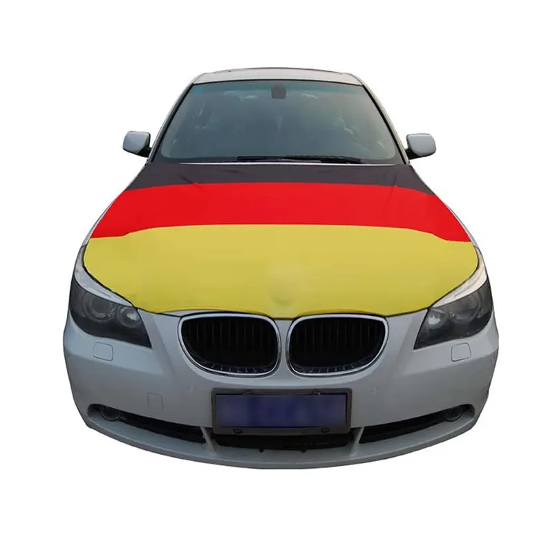 2022 World Cup England National Team Flag Car Hood Cover 3.3X5FT 100% Polyester,Engine Flag，Elastic Fabrics Can be Washed,Car Bonnet Banner 