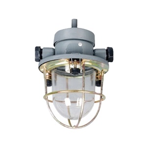Lampada da Parete per Nave CCD7-L 12W 1680lm 85-265V IP56 con Alloggiamento in Alluminio Grigio Navy per Sala Macchine - Product Image 1