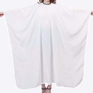 Mantelle da Barbiere per Sublimazione, Mantella per Taglio Capelli, Mantella da <span class=keywords><strong>Parrucchiere</strong></span> Bianca per Salone - Product Image 3