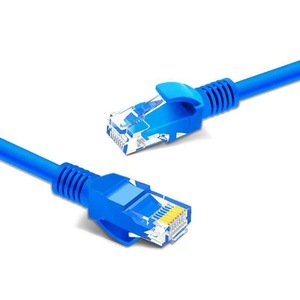 Cat5e Network <b>Cable</b> PVC Jacket Pure Copper Non Shielded <b>Computer</b> Use Streamer <b>Cable</b> Nickel Plated Connectors - Product Image 3