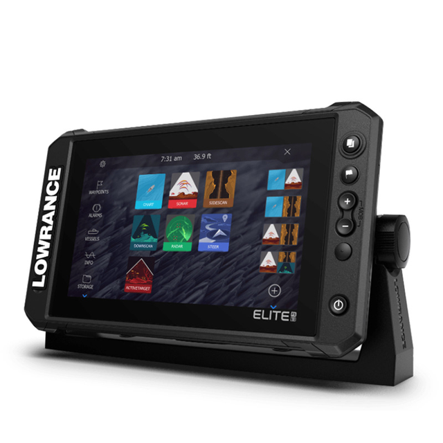 Lowrance ELITE FS 9 Premium Quality GPS Fish Finder Active Imaging 3-in-1 Transducer 800x480 Resolution 1200 Nits Brightness