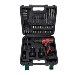 Uptop Electric Drill 550W 100Nm <b>Torque</b> 12000Rpm Battery Powered With 24 Bit <b>Set</b> For Home Use - Product Image 2