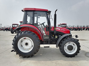 चीन कारखाने YTO X704 70 हिमाचल प्रदेश 4wd खेत ट्रैक्टर बेकहो के साथ सामने अंत लोडर - Product Image 3