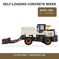Camion malaxeur à béton 8 roues de type mini-citerne pour la construction résidentielle, fabriqué en Chine