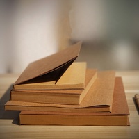 Cahiers en papier kraft écologiques, colorés et simples, pour l'exercice
