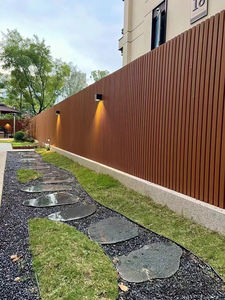 ألواح طوب خارجية مجدولة من الخشب المكسو بقطع من الخشب المكسو بقطع من الخشب المكسو بقطع من الخشب المكسو بمادة الخشب المُزخرف من الداخل على شكل بلاطات من الخشب المُزخرف على شكل ألواح خارجية من مادة البولي فينيل كلوريد وبولي فينيل كلوريد ومزودة بقطع من المكواة للديكور خارج المنزل - Product Image 6