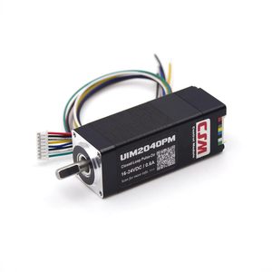 Moteur pas à pas intégré CSM UIM2040PM NEMA 8, 16-24VDC 0.6A, module de contrôle de direction à impulsions en boucle fermée - Product Image 1