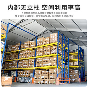Tente d'entrepôt démontable en alliage d'aluminium Huanyu CC-02, installation manuelle détachable pour le stockage logistique - Product Image 1