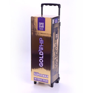 Caja de carrito de cartón giratoria portátil de diseño personalizado OEM con asa Cartón de exposición de papel de estilo moderno para publicidad - Product Image 1