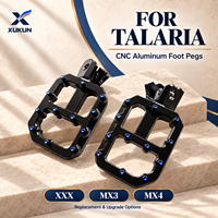 Repose-pieds larges pour moto en alliage d'aluminium CNC pour Talaria XXX MX3 MX4