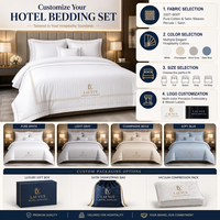 Taie d'oreiller d'hôtel LAIYUE 100% coton satiné rayé blanc 50x80cm respirante résistante à la décoloration personnalisable en gros