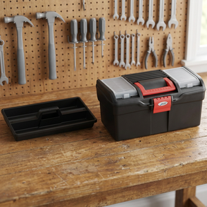 FERVI Utensil <b>Tool</b> <b>Box</b> Valigetta Durable Portable <b>Storage</b> Solution 1.97kg 514x225x260mm - Product Image 3