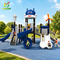 Équipement de terrain de jeu extérieur pour enfants avec base antidérapante, ensemble de jeux pour cour arrière, idéal pour les jeux intérieurs et extérieurs