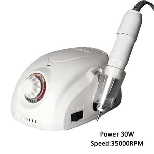 Taladro de Uñas <span class=keywords><strong>Mani</strong></span> <span class=keywords><strong>Pro</strong></span> de 34 W, 35000 RPM, Sistema de Aspiración de Polvo, Uso en Pedicura, Material de Metal y Plástico, Enchufe Estadounidense, Máquina de Lima de Batería - Product Image 4