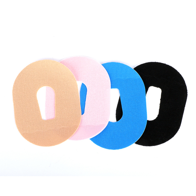 Waterproof Hypoallergenic CGM Sensor Self-adhesive Patches for Dexcom G6/ Libre/OmniPod/Guardian in Different Color Custom Patch
