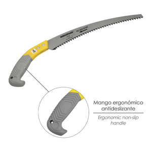 Sega da Potatura Curva con Impugnatura in TPR JD 330 mm. - Product Image 3