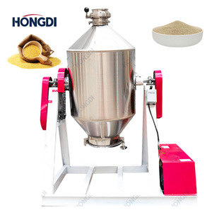 Mezclador Industrial Versátil de Doble Cono con Motor y Caja de Cambios para Mezclar Eficientemente Almidón de Patata, Harina de Camote y Productos Químicos - Product Image 2
