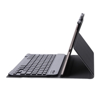 A220 Dapat Dilepas untuk Samsung Galaxy Tab A7 Lite 8.7 T220 / T225 Dengan Penyangga Tali Elastis Keyboard Nirkabel Penutup Tablet Kulit