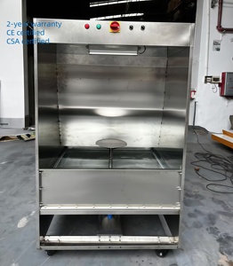 Cabina <span class=keywords><strong>di</strong></span> Verniciatura a Spruzzo con Tenda d'Acqua per Rimozione Polvere e Vernice Liquida, Certificata CE, Ecologica, 220V/380V - Product Image 1