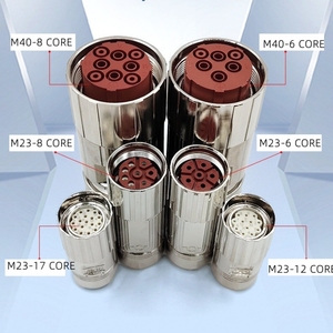 Connecteur Intercontec M23, encodeur de signal, 12-17 broches, connecteur aviation femelle, connecteur de servomoteur, connecteur S120 - Product Image 2