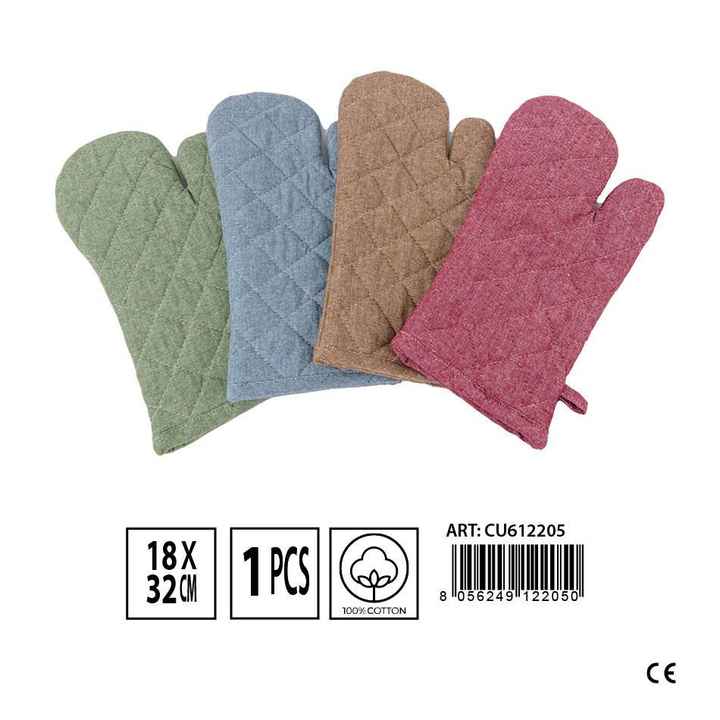 Heat-insulating oven glove 18x32cm