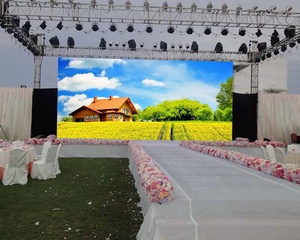 Ngoài trời p3.91 cho thuê LED Video Panel tường nhà thờ sân khấu Backdrop LED màn hình đám cưới nền IP65 Die đúc nhôm 2 năm - Product Image 5