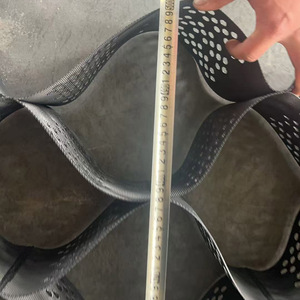 Grille de stabilisation de <span class=keywords><strong>gravier</strong></span> en géocell HDPE lisse anti-érosion pour la stabilisation des pentes et les murs de soutènement extérieurs - Durable et légère - Product Image 1