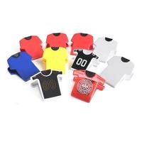 Clips magnétiques en forme de t-shirt avec logo personnalisé, porte-mémos promotionnel pour réfrigérateur, clip à papier personnalisé pour le bureau