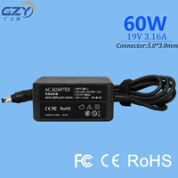 Chargeurs d'ordinateur 60W, alimentation pour routeur 19V 3.16A, adaptateur 5.0*3.0mm, chargeur pour routeur Samsung, adaptateur secteur en gros