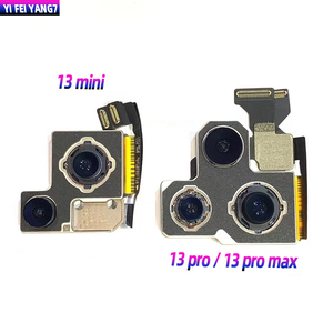 Ban Đầu Thay Thế Phía Sau Trở Lại Máy Ảnh Với Cảm Biến Cho <span class=keywords><strong>Iphone</strong></span> 14 Pro Max 14 Cộng Với 13 12 11 XS X Max Trở Lại Máy Ảnh Màu Xanh Ánh Sáng Focusin - Product Image 3