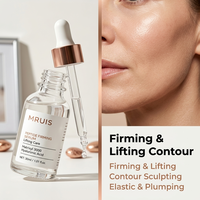 Suero Reafirmante con Péptidos MRUIS, Matrixyl 3000, Ácido Hialurónico, Antienvejecimiento, Lifting, Suaviza las Líneas Finas, Esencia Facial para Piel Madura, OEM