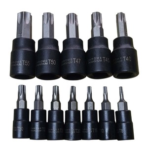 Kit d'outils multifonctionnel professionnel de 25 pièces avec clés à douille Torx externes et boîte de rangement - Product Image 6