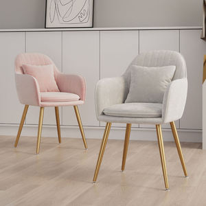 Chaises de salle à manger en <span class=keywords><strong>velours</strong></span>, style nordique, colorées, vertes, modernes, de luxe, pour hôtel, club, restaurant, salon, à prix bas - Product Image 6