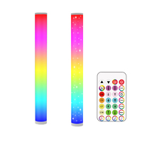 Напольная лампа DIY RGB с изменением цвета, 10 Вт, для гостиной, суперяркая, с пультом ДУ и сенсорным управлением, для чтения