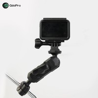 Dudukan OSOPRO Slim-band 230 Lima Bagian untuk Insta360 YI dan Kamera Aksi, Kompatibel dengan Sepeda Motor