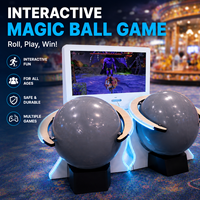 Jeu interactif parent-enfant en gros avec ballon suisse et écran LCD pour centres éducatifs et aires de jeux