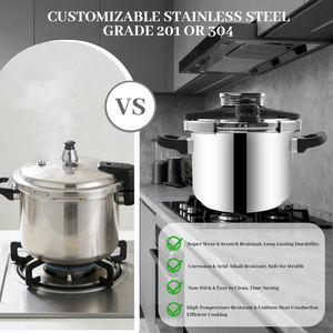 Cuisinière multifonctionnelle pour la maison et le commerce, cuisinière instantanée, sécurité, acier inoxydable 304, autocuiseur, 4, 5, <span class=keywords><strong>6</strong></span>, 7, 8 <span class=keywords><strong>litres</strong></span> - Product Image 5