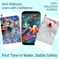 Bouée de natation non gonflable en mousse EPE pour enfants de 6 à 12 ans – Aide à l'apprentissage de la natation, flottabilité équilibrée, anti-basculement, portable pour piscine
